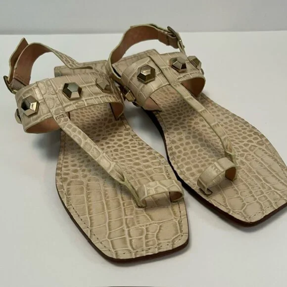 Designer Vince Camuto Dailette Womens Sandals Taupe Size 8.5M - Picture 5 of 9